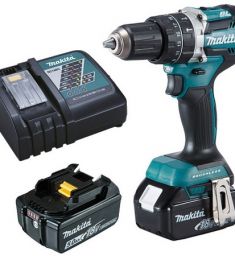 18V Máy khoan búa vặn vít chạy pin Makita DHP482RAE 