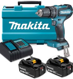 18V Máy khoan búa vặn vít dùng pin Makita DHP485SFE