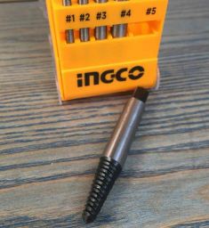 3-18mm Bộ mũi taro lấy ốc gãy 5 chi tiết Ingco ASE008