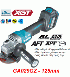 40V Máy mài góc 125mm dùng pin Makita GA029GZ