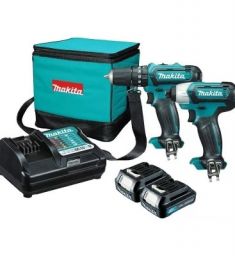 Bộ máy khoan vặn vít dùng pin Makita CLX228S (12V) 