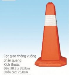 Cọc giao thông vuông phản quang GT.56A