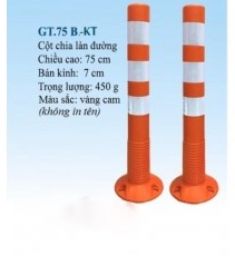 Cột chia làn đường KHÔNG TÊN (loại không có logo công ty) GT- 75B KT