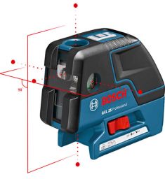 Máy cân mực laser tia Bosch GCL 25  0601066B00 (Tia Xanh)