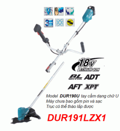 Máy cắt cỏ dùng pin 18V Makita DUR191LZX1 (Chưa Pin & Sạc) 