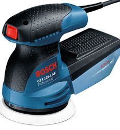 Máy chà nhám rung tròn Bosch GEX 125-1 AE 