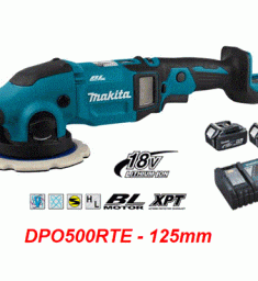 Máy đánh bóng quỹ đạo dùng pin Makita DPO500RTE (kèm 2pin 5.0Ah + sạc nhanh) 