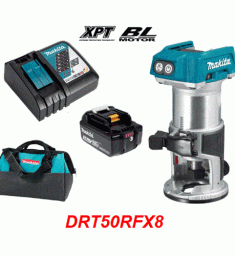 Máy đánh cạnh dùng pin Makita DRT50RFX8 (BL) (18V) 