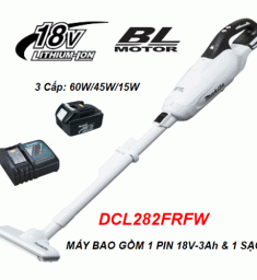 MÁY HÚT BỤI MAKITA DÙNG PIN 18V DCL282FRFW 