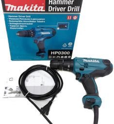 Máy khoan búa và vặn vít Makita (10mm) HP0300