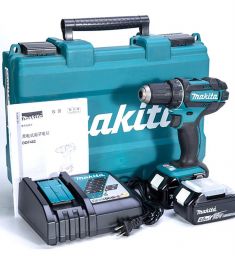 Máy khoan, vặn vít dùng pin Makita DDF482RFE 18V