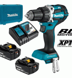 Máy khoan vặn vít dùng pin Makita DDF484RTE 18V