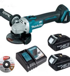 Máy mài cắt dùng pin Makita DGA404RTJ2 (18V) 