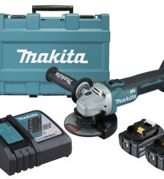 Máy mài góc dùng pin Makita DGA506RTE (125mm/công tắc trượt/BL) (18V) 