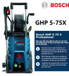 Máy phun xịt rửa áp lực cao Bosch GHP 5-75 Professional