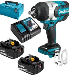 Máy siết bu lông dùng pin Makita DTW1002RTJ 18V