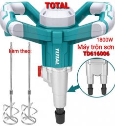 Máy trộn sơn 1800W  Total TD616006