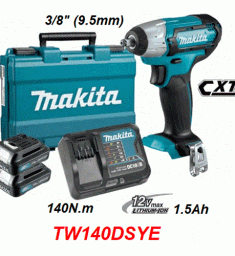 Máy vặn ốc Makita TW140DSYE (12V) 