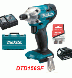 Máy vặn vít dùng pin Makita DTD156SF (kèm 1 pin 3.0 + sạc) 