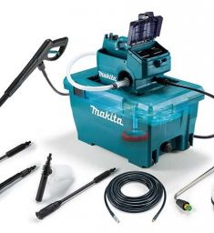 Máy xịt rửa áp lực cao dùng pin Makita DHW080ZK (BL) (18Vx2) 