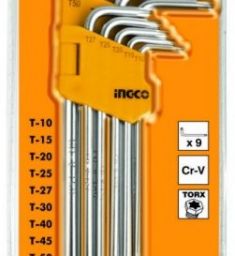 T10-50 Bộ lục giác bông 9 cây INGCO HHK13092